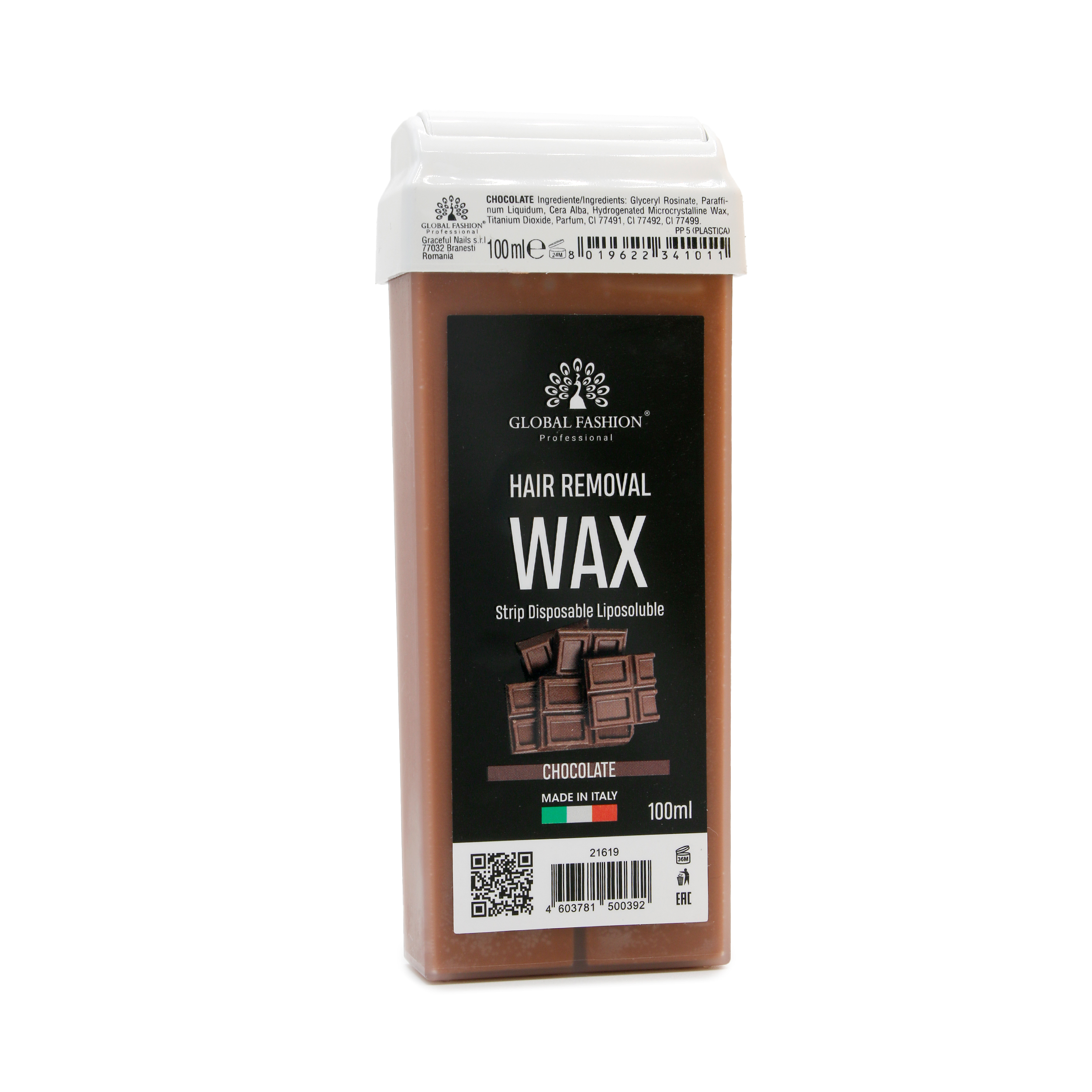 21619 Ceara Epilat Naturala de unica folosinta Roll-on 100ml ,Ciocolata - imagine 1