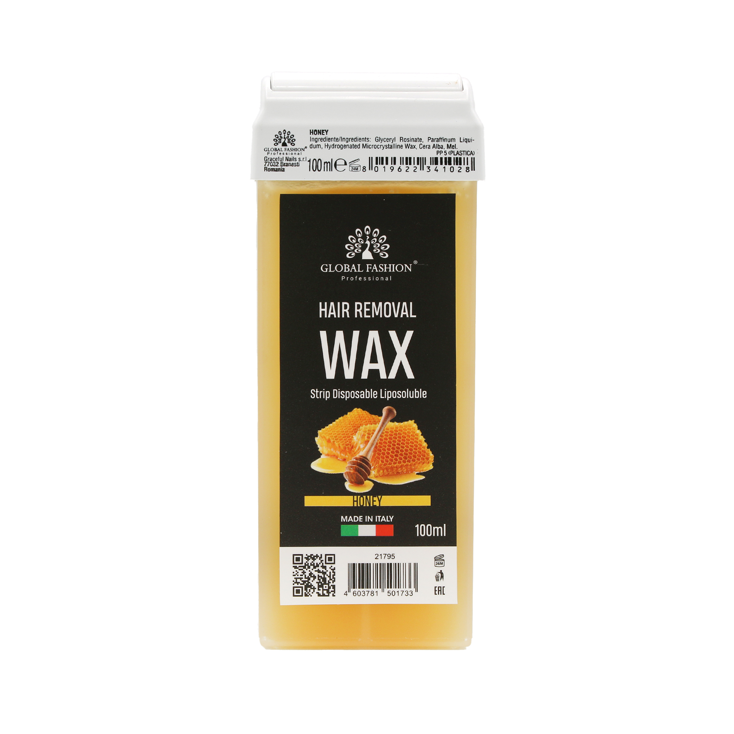 21795-1 Ceara Epilat Naturala de unica folosinta Roll-on 100ml ,Miere - imagine 1
