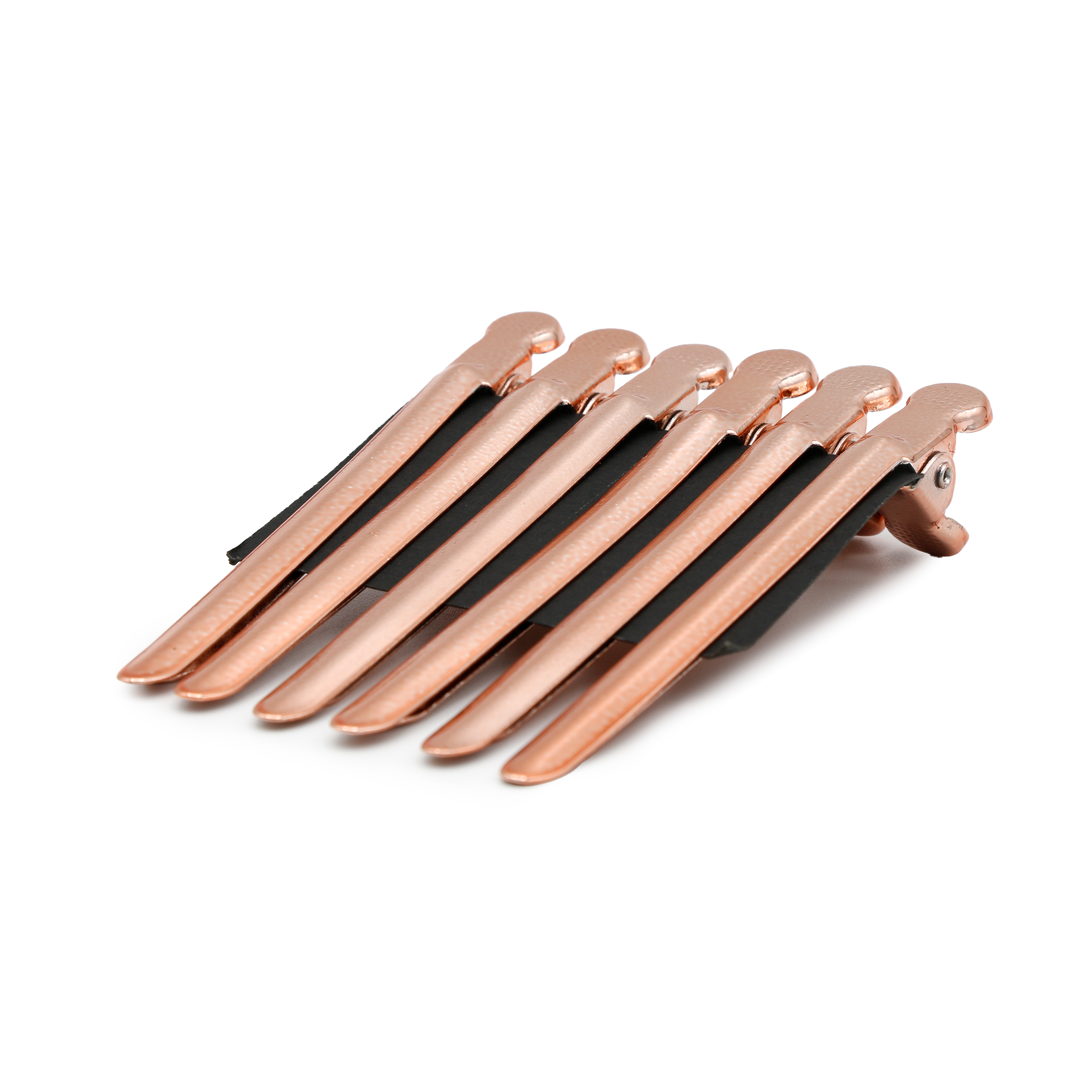 24-5 Set 12 buc. cleme pentru par, Metal, Bronz - imagine 1