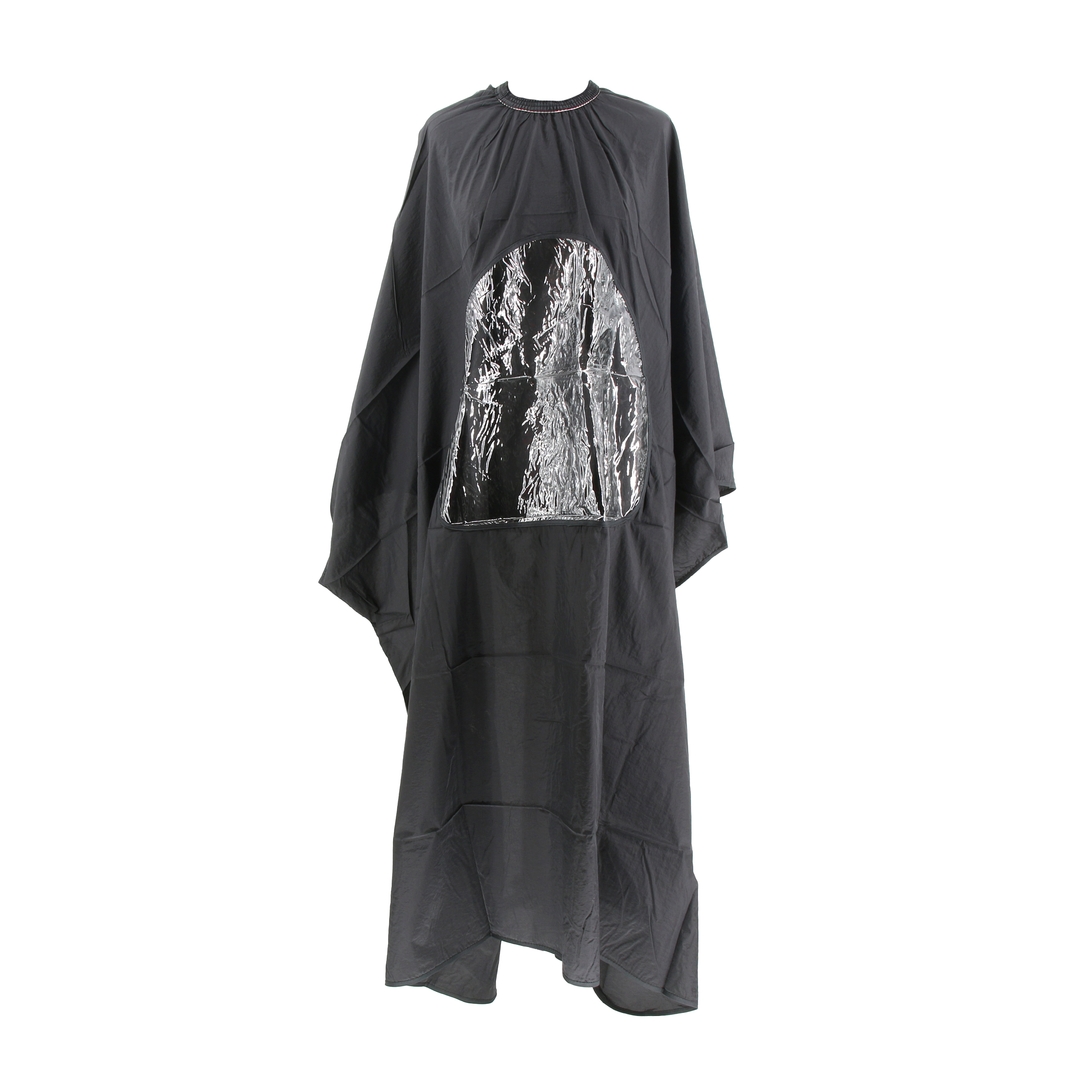 GF-23779 Pelerina pentru tuns cu fereastra , Negru - imagine 1