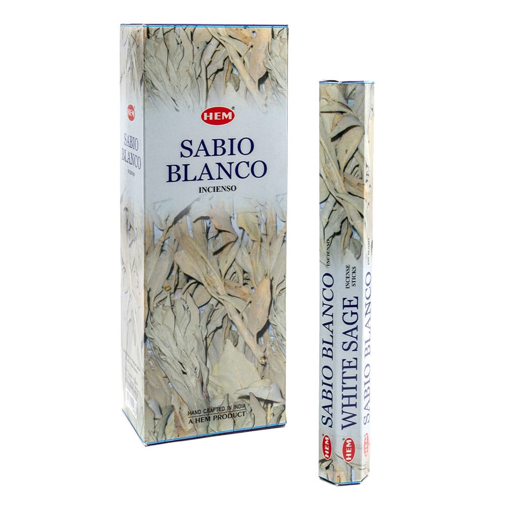 betisoare-parfumate-hem-india-white-sage-salvie-alba-set-6buc~2443 Betisoare parfumate HEM India White Sage ( Salvie Alba) Set 6buc - imagine 1