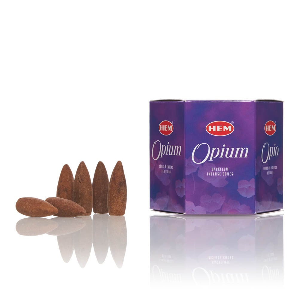 conuri-parfumate-backflow-opium-hem-40buc~3544 Conuri parfumate backflow Opium HEM 40buc - imagine 1