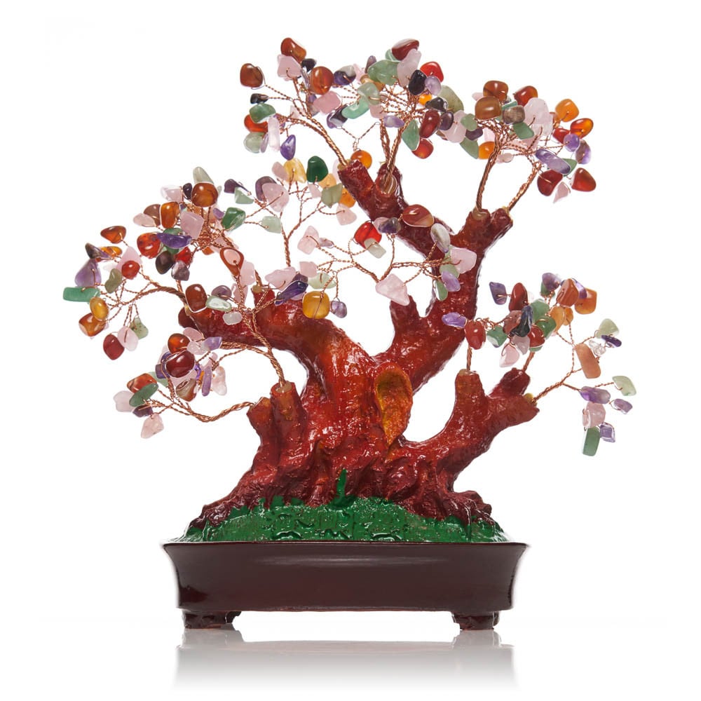 pom-cu-pietre-semipretioase-pietre-mixte-ss90b-22-5cm~5166 Pom cu pietre semipretioase Pietre Mixte 22,5cm - SS90B - imagine 1